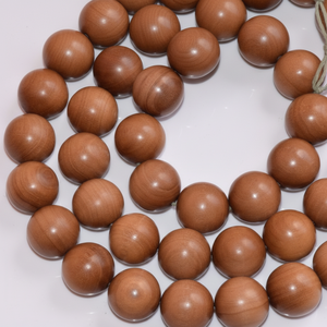 Cuentas de oración de sándalo genuino/Cuentas Tasbih Categoría de cuentas de madera - Product Image 1