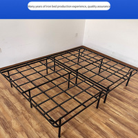 Cadre de lit pliant en métal Miniseller – Meubles de chambre pour écoles, hôtels, appartements, dortoirs – Design minimaliste pliable – Vente en gros