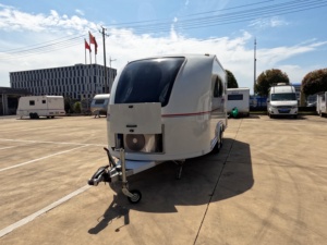 Caravane de camping tout-terrain moderne et légère à double essieu pour le voyage, camping-car, maison mobile, <span class=keywords><strong>van</strong></span> de camping, conçue pour les trains à grande vitesse - Product Image 3