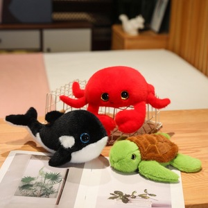 Peluche Animales Marines en Gros : Tortue, Pieuvre, Orca, Lion Marin, <span class=keywords><strong>Dauphin</strong></span>, Crabe avec Coton PP pour Enfants – Personnalisable 20cm-50cm – <span class=keywords><strong>Doudou</strong></span> Confortable - Product Image 3