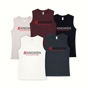 Débardeur de musculation respirant personnalisé pour hommes, coupe musculaire, imprimé sur mesure, en coton uni sans manches - Product Image 1