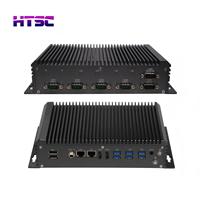 Mini PC Industrial de Calidad Superior HTSC, Intel 11.ª Generación Core I3/i5/i7, en Stock, Hecho en Guangdong, 248x135x56.5mm