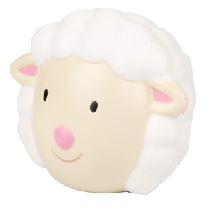 Pu Sheep Head Slow <b>Rebound</b> Toy Fidget Stress Reliever For Kids 2 4 Years Unisex - Product Image 4