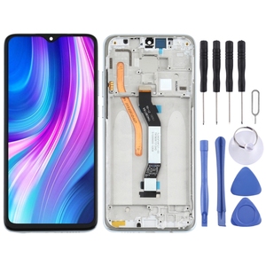 หน้า<span class=keywords><strong>จอ</strong></span> TFT LCD สำหรับ Xiaomi redmi <span class=keywords><strong>Note</strong></span> <span class=keywords><strong>8</strong></span> Pro ซิมดิจิไทเซอร์แบบเดี่ยวประกอบกับ<span class=keywords><strong>จอ</strong></span>อะไหล่กรอบ - Product Image 1