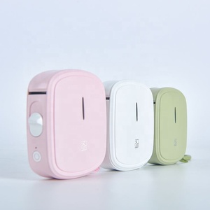 고품질 12-15mm 잉크리스 감열 라벨 프린터, 충전식 듀얼 OS 호환 미니 휴대용 라벨 메이커 - Product Image 1