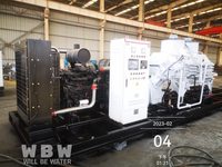 Compresseur surpresseur à vis lubrifié refroidi par air, entraîné par moteur diesel, 70 bar, 100 bar, 150 bar, 50 m³/min