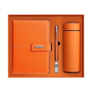 Luxury Custom 3 in 1 Gift Set Bulk Wholesale Premium Business Office Promotional Kit Corporate Branding Christmas Gift Souvenir - Product Image 1