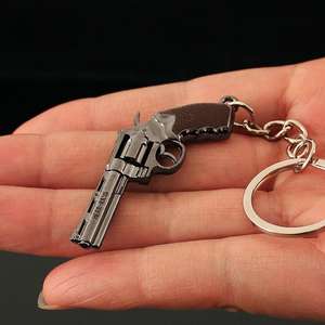 พวงกุญแจปืนของเล่นจิ๋ว LT รุ่นรีวอลเวอร์ คอลท์ ไพธอน <span class=keywords><strong>357</strong></span> โลหะผสมสังกะสี 3 มิติ แบบกำหนดเอง ขนาด 5 ซม. - Product Image 1