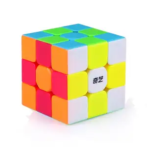 QIYI Warrior S Magic Cube 3x3 per bambini giocattoli educativi Speed Cube con Logo personalizzabile scatola di plastica Fidget Toy