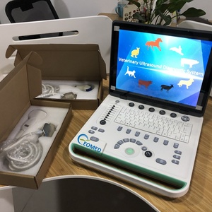 Appareil vétérinaire clinique hospitalier, échographe dynamique en temps réel de type ordinateur portable LCD 15 pouces avec sonde BW10 - Product Image 4
