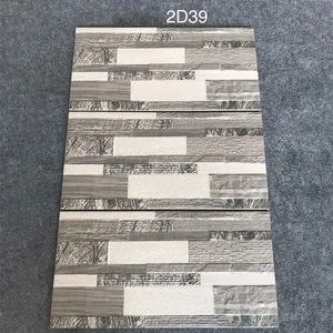 Villa Hotel decoración al aire libre mate esmaltado 200x400mm 3D <span class=keywords><strong>ladrillos</strong></span> de pared de cerámica azulejos de pared de porcelana antigua externa - Product Image 3