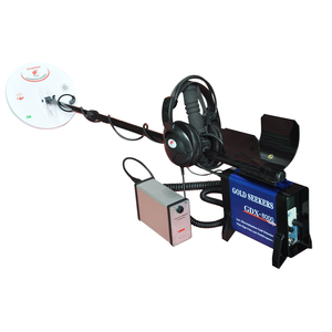 Détecteur de métaux souterrain GDX8000 Or Argent Profondeur de détection 50-60cm Bobines 11 pouces Batterie rechargeable Lithium-ion Impulsion avancée - Product Image 5
