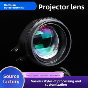 HX HX-PL-1 projektör Lens optik cam anti-yansıma kaplama yüksek geçirgenliği montaj ev ticari kullanım yüksek OEM - Product Image 5