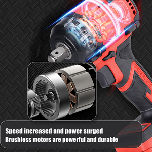 Lithium <b>Battery</b> Cordless Impact Wrench Rechargeable Torque Wrench 600N.m Industrial Degree for Vehicle Tire Mounting - Product Image 4
