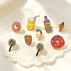 Enamel Pin Manufacturer Supplier Free Sample Display for Purchase: Custom <b>Sliding</b> Magnetic Rainbow Enamel Lapel Pins and Badges - Product Image 4