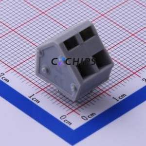 KF243A-5.0-2P Spring Terminal Block Through hole Component (THT),P=5mm Connector 5mm 2P 2 17A - Product Image 1