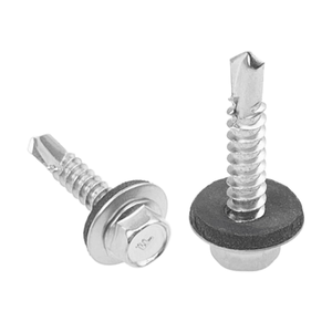 <span class=keywords><strong>Vite</strong></span> Autoperforante a Testa Esagonale in Acciaio Inox SS304/410 con Rondella EPDM ST3.5-ST6.3 per Applicazioni ISO15480 - Product Image 6