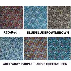 6 Màu Sắc Bohemian Hoa Điều Bông Vải Chắp Vá Handmade DIY Jersey Chất Liệu May Mặc Sáp Kết Thúc Cho Boys 'Túi Quần Áo - Product Image 6