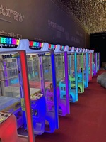 Machine de jeu d'arcade grue à pinces d'occasion, version anglaise, pour jouets et cadeaux, Jinns Games, en métal et plastique, prise UE