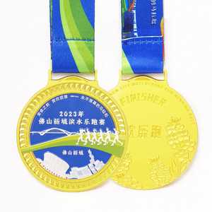 Medaglie Personalizzate 3D per Corsa in Lega di Zinco, Premi per Finisher, Medaglie Sportive in Oro con Logo Personalizzato, Basso MOQ - Product Image 2