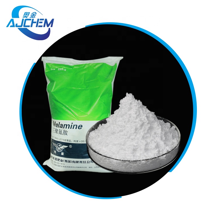 Меламиновый формальдегидный полимер C3H6N6 Меламиновый порошок 99.8% Меламиновый порошок