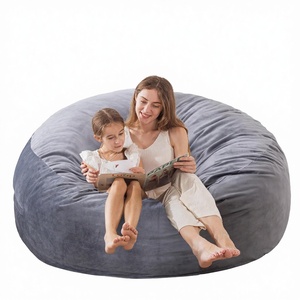 <span class=keywords><strong>Canapé</strong></span> <span class=keywords><strong>géant</strong></span> en forme de <span class=keywords><strong>pouf</strong></span> compressé, fauteuil paresseux pour adulte, chaise longue d'extérieur, <span class=keywords><strong>pouf</strong></span>, divano pour salon familial – Approvisionnement direct usine - Product Image 4