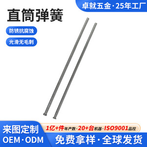 Pièces standard de ressorts hélicoïdaux Zhuojiu pour équipements mécaniques, ressorts de compression hélicoïdaux à haute résistance - Product Image 4