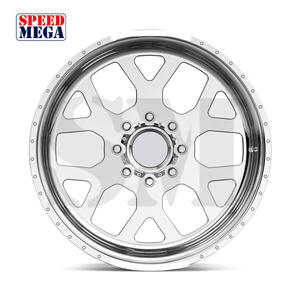 Jantes de camion en alliage d'aluminium forgé 20-26 pouces 9J-14J 6x139.7 24*7J polies miroir brillant pour pick-up grand format tout-terrain - Product Image 1