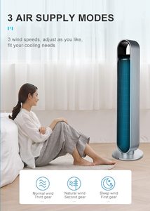 <span class=keywords><strong>Ventilateur</strong></span> de refroidissement d'air à bas prix, en matériau PP, électrique, sans pales, tour, télécommande, minuterie, US - Product Image 5