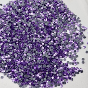 <span class=keywords><strong>Micro</strong></span> strass en vrac à double pointe couleur <span class=keywords><strong>AB</strong></span>, à coller sur verre, à fixer à chaud, accessoires pour manucure DIY, à dos pointu - Product Image 1