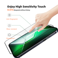 Protection d'écran en verre trempé transparent anti-rayures 9H en aluminium de haute qualité, vente en gros OEM pour iPhone 15 16 17 18 Pro Max Air Fold
