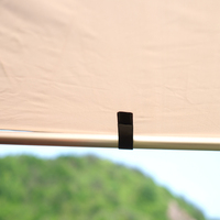 Auvent latéral de voiture imperméable rétractable pour véhicule tout-terrain, SUV, camion, camping