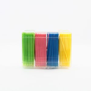 Lk 205 Square <b>Box</b> Application Sticks Plastic Eyelash Extension Cleaning <b>Tools</b> Disposable Color Sorted For Beauty Use - Product Image 4