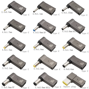 PD 100W <strong>USB</strong> Type <strong>C</strong> Laptop Power Charging <strong>Adapter</strong> Plug Connector DC Male Plug to <strong>USB</strong> <strong>C</strong> Female Converter for DELL HP Lenovo Acer - Product Image 1