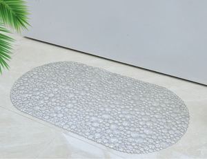 Alfombrilla de Baño Antideslizante Ecológica de PVC Estilo Americano, Efecto Adoquín, Secado Rápido, Masaje para Pies - Product Image 5