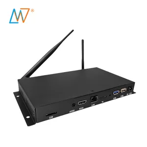 Network Android OS Wifi 3G 4G Digital Signage Advertising Player Box With USB LAN RJ45