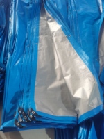 Bâche en PE robuste personnalisée, imperméable, pour tente roulante extérieure, abri de camping coupe-vent et anti-pluie, bâches en poly enduites