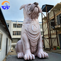 Modèle de chien gonflable personnalisé en tissu Oxford, thème animal, pour publicité extérieure en centre commercial, accessoires décoratifs pour activités