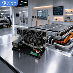 Sistema de Refrigeración Líquida de Alto Rendimiento OCOCOO, Kit de Refrigeración por Agua Industrial, Bomba de Radiador de Aluminio para Servidor de IA, Centro de Datos, <span class=keywords><strong>GPU</strong></span> - Product Image 1
