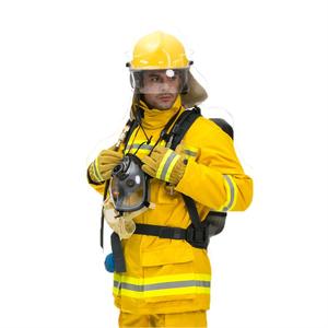 Cung Cấp Nhà Máy en469 Chữa Cháy Phù Hợp Với Tecron Aramid Vải Không Thấm Nước An Toàn Quần Áo Chống Tĩnh Lính Cứu Hỏa - Product Image 4