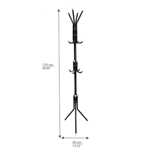 <span class=keywords><strong>Porte</strong></span>-vêtements multifonctionnel et minimaliste intégré du sol au plafond avec étagère <span class=keywords><strong>de</strong></span> rangement pour <span class=keywords><strong>porte</strong></span> et crochets - Product Image 2