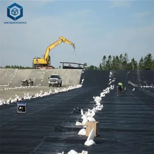 미국 매립 프로젝트용 1.5mm HDPE 라이너 고밀도 폴리에틸렌 매립 지오멤브레인