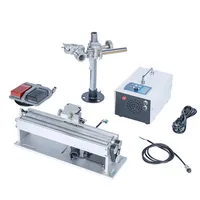 Table de jonction rotative CNC pour soudage laser manuel de tubes circulaires, avec pince d'assistance pour le nettoyage laser et la découpe de barils et de cylindres