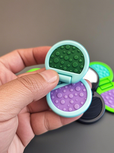 Tự kỷ làm dịu kết cấu mềm cảm giác Flipper đồ chơi EDC Fidget Slider cảm giác đá <span class=keywords><strong>Spinner</strong></span> - Product Image 6