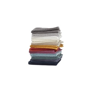 Serviette tissée personnalisée pour cheveux, 100% coton, serviette colorée avec logo brodé - Product Image 5