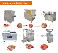 Machine à fumer automatique industrielle de grande capacité 150 kg, chambre à fumer électrique pour viande et saucisses