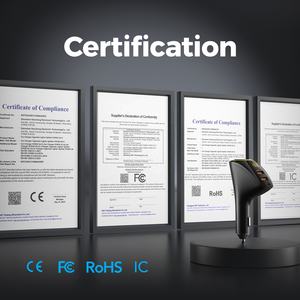 75W 4 合 1 点烟器适配器车载充电器 2 个 USB 端口快速充电 SCP QC3.0 OVP 电压显示 5V/3A PD iPhone - Product Image 6