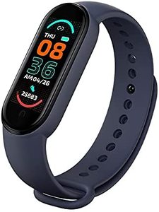 Reloj Inteligente con Pantalla AMOLED, <span class=keywords><strong>Smartwatch</strong></span> M6 con Bluetooth, Monitor de Sueño, Monitor de Ritmo Cardíaco, Pulsera Inteligente <span class=keywords><strong>Fit</strong></span> <span class=keywords><strong>Bit</strong></span>, Brazalete de Fitness - Product Image 3