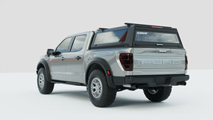 Capot rigide en aluminium pour benne de pick-up 5,5 pieds 6,5 pieds, compatible Ford F150 Tacoma <span class=keywords><strong>2023</strong></span> 2024 2025 - Product Image 2