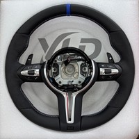 Volant de direction sport en cuir YLD pour BMW Série 3 5 F10 F20 F30 F32 F36 F80 F82 M3 M4 M5